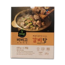 비비고 갈비탕, 400g, 4개