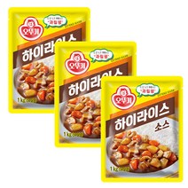 오뚜기 하이라이스소스 1kg x 3개 과립형