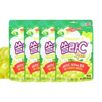 봉스터 고려은단 쏠라C 구미 샤인머스켓맛 50g 4봉#9033EA, 쿠팡 1, 쿠팡 본상품선택, 쿠팡 본상품선택