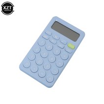 공학용계산기 공대생 그래프 간편한 캔디 컬러 자리 핸드헬드 학생 사무실용 미니멀리스트 다채로운, 2.파란