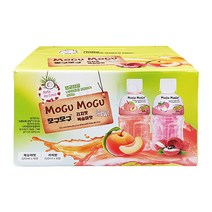 [코스빅몰] 모구모구 리치&복숭아맛 주스 320ml x 12