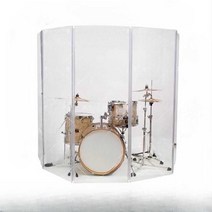 아크릴 부스 칸막이 방음부스 소리차단 스크린 소음, 120cmx60mm두께 6cm5장