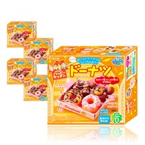 가루쿡 도넛츠만들기 x4 포핀쿠킨 일본과자 돌봄 학교