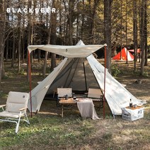 Blackdeer 블랙디어 인디언 티피텐트 감성텐트 그늘막 쉘터텐트, 망사내텐트(텐트와 함께 사용 필요)
