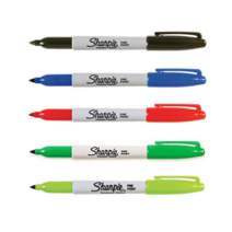 [SHARPIE] FINE TIP/ 샤피 파인 12색 낱색, TURQUOISE