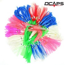 야광 꼴뚜기 50개입 8cm 쭈꾸미 대구 문어 루어 낚시, 장축광레드투톤펄