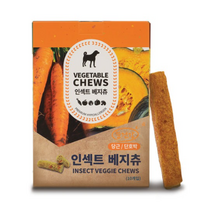 벅스펫 인섹트 베지츄 강아지 간식 100g, 당근 + 단호박, 2개
