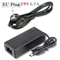 HIFIDIY 라이브 DC19V4.7A /24V5A 앰프 전원 공급 장치 전원 어댑터 TDA7498E TPA3116 미니 파워 앰프 EU, 19V4.7A 및 EU 플러그