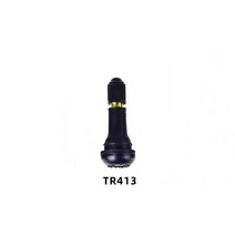 피넬리타이어 콘티넨탈타이어 피렐리피제로튜브리스 스냅인 황동 타이어 밸브 스템 검정색 고무 TR413 tr4, 03 tr413