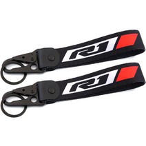 야마하 R1 YZF-R1 YZFR1 YZF R1M 오토바이 프론트 브레이크 저수지 양말 유체 오일 커버 시스 슬리브 & 키 체인 열쇠 고리, 10 2pcs keyring Red
