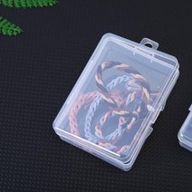 투명 플라스틱 미니 수납케이스 소품 정리 보관, 상세 참조