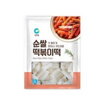 청정원 별미 청정원 순쌀 떡볶이떡 1kg 자취 혼밥 식사 간식 체중조절 도시락, 6개