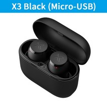 앤커 사운드코어 edifier x3 x3s tws 무선 블루투스 이어폰 블루투스 5.2 음성 보조 터치 제어 음성 보조 최대 28시간 재생, 스페인, X3 Black  (USB)