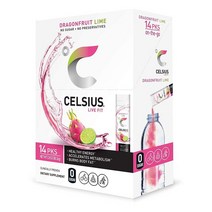 셀시어스 CELSIUS 파우더 에너지 피트니스 제로슈가 14스틱, 크랜베리 레몬