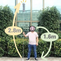 청담 거미줄제거 솔 2.8m, 2개