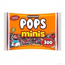Tootsie Pops Minis 투시롤 팝 미니 초콜릿 여러가지 맛 할로윈 캔디 300개입, 1개