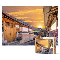 500피스 직소퍼즐 - 북촌 한옥마을, [한국쇼핑] 본상품선택, [한국쇼핑] 1, [한국쇼핑] 본상품선택