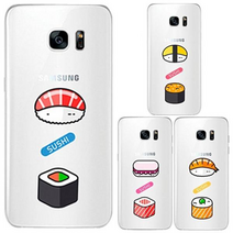 갤럭시알파 오이시 스시 투명 젤리케이스 G850, 참치초밥, 없음