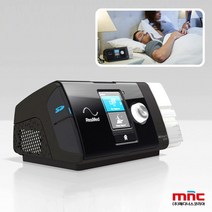 레즈메드 양압기 에어센스10 코골이 수면무호흡증 자동양압기 ResMed AirSense10 AutoSet Non-3G, S10오토+N30나잘마스크(쿠션3종), 1개