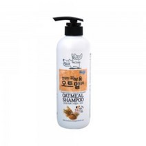 건조한 피부 강아지 전용 고보습 오트밀 샴푸 550ml 강아지냄새 애견샴푸