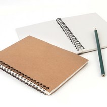 빈티지한 스프링노트 공책 스프링 수첩 크라프트지 영단어 스케줄 공시생 수험생 필수품