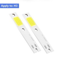 자동차 헤드 라이트 부품 LSlight LED COB 칩 12V 전구 H1 H3 H4 H7 H11 9004 9005 9006 9007 광원 흰색 C6 교체용, [02] H3