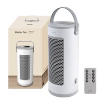 프롬비 히터팬 전기 온풍기, FC189, 화이트