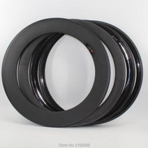 카본 휠셋 디스크 신제품 700C 38 50 60 88mm 로드 바이크 3K UD 풀 카본 파이버 자전거 휠 튜블러 클린, 50mm matt UD, Clincher