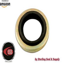 Bonded Seal to Suit ½” Thread Diameter or ¼” BSP Bolt Fastener Washer 416 Stainless Steel 90 Shor, 1