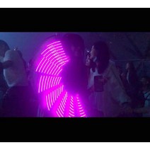 Brilliant 파티 용품 발광 소품 부채, 파우더 라이트
