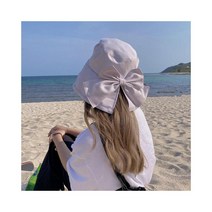 와이케이하우스 활 모자 여성 조수 큰 챙 여름 일본 어부 야생 햅번 바람 자외선 차단제 모자_69319