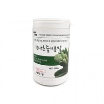 왈가닥 ONRI 천년초 국내산 열매 줄기 분말 500g(통/지퍼), 열매분말, 500g(통)