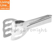 Kitchen 다용도 샐러드 집게 야채 튀김 빵 집게 스텐 구멍 집게 뷔페 집개, ♡샐러드집게 대(30cm)♡, [ 1개 ]