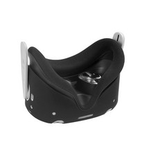 오큘러스 호환 너클 스트랩 실리콘 그립 Quest2 Oculus Quest 2 액세서리 스마트 3D VR 안경 가상 현실 헤드셋 헬멧 점유 세트, 한개옵션1, 07 Case Black