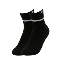 나이키 [나이키] 남여공용 SNKRS SOX 에센셜 앵클 삭스 SX7167_010, 블랙+화이트