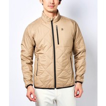 Munsingwear 먼싱웨어 HEAT NAVI 안와타퀼트 블루종 보온 남성 패딩 방한 골프 스포츠웨어 맨싱 MGMUJK01CH