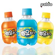 뿌요소다 245ml 6개 12개 24개 소다 오렌지 파인애플 옵션, 뿌요소다 245ml 파인애플맛 6개