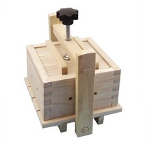 두부제조기 묵제조기 두부수분빼기 소형 압축기, 17x17x9.5cm 두부 틀
