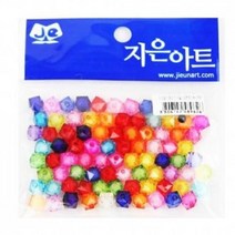MNT495021아크릴이중비즈(24면체10mm)