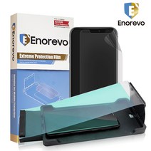 이노레보 아이폰X/XS 액정보호필름2매 TPU 자가복원 풀커버 특허등록 부착기 DUST FREE, 1개