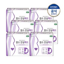 디펜드 맘스 안심패드 산모전용 일자형, 30매, 6개