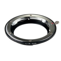 Leica R LR 렌즈-Canon EOS EF 마운트 어댑터 링 550D 600D 30D 5D 1Ds 카메라, 한개옵션0