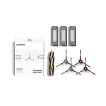 자동 청소 청소기 로봇 ECOVACS Deebot N8 Pro+ 진공 및 걸레 셀프 빈 스테이션 포함 2600Pa 흡입 레이저 기반 LiDAR 내비게이션 카펫 감지 다중 바닥 매핑, N8 Pro 시리즈 액세서리 팩