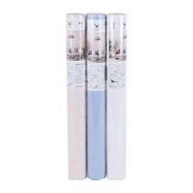 쿠셔니 폼 벽지 50x2.5M, 보이블루