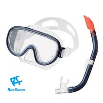 투사 리프투어러 스노클세트 RC-1117Q, BKBK