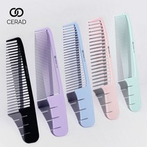 세라드 컬러 카본 커트빗 미용실 전무가용 바리깡빗, 세라드 컬러 카본빗 110호, 핑크, 1개