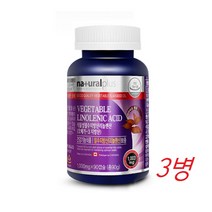 식물성 필수지방산 리놀렌산 오메가3 아마씨유 저온압착공법 캐나다 3병