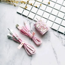 심플이어폰 VIVOZ3IU1Z1 청춘 판 케이블 보호케이스 실끈 충전기 스티커 시트지 감기다 줄감개 3444065720, 일반핏 패키지, 유니콘