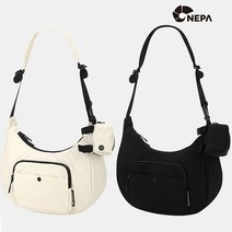 네파 NEPA 송파점 남녀공용 편안함과 스타일을 모두 갖춘 COM-4-U 라이프스타일 가벼운 등산 여행 일상 뿐만 아니라 애견 산책시에도 활용도가 높은 벨라펫 크로스백 SP, 000, BLACK(199)
