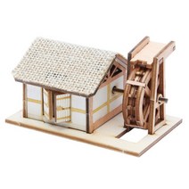 1/87 목재 입체퍼즐 - 영공방 물레방앗간, 쿠팡 본상품선택, 쿠팡 1